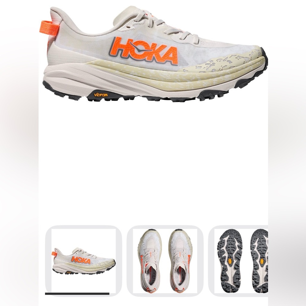 Women’s 9B regular hiking and running shoe new in box Hoka speedboat 6